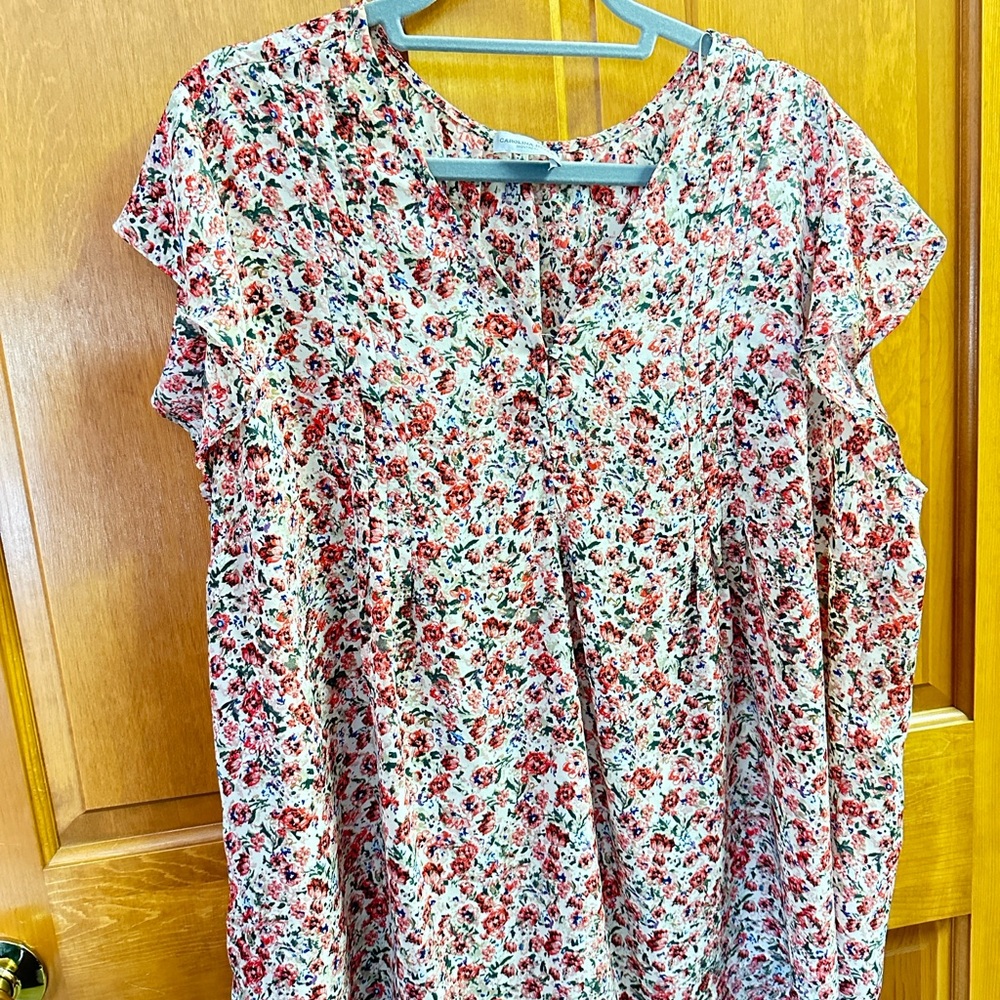 Floral Print Women's Top